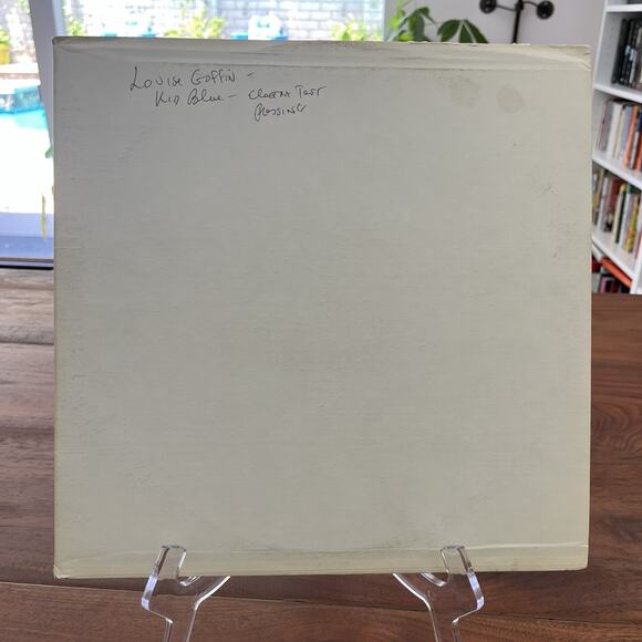 Louise Goffin Kid Blue Vinyl LP 1979 Elektra 6E-203 White Label Test Pressing - Picture 6 of 6
